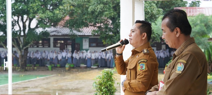 Bupati Padanglawas Ajak Siswa SMAN 1 Barumun Jauhi Narkoba Dan Disiplin
