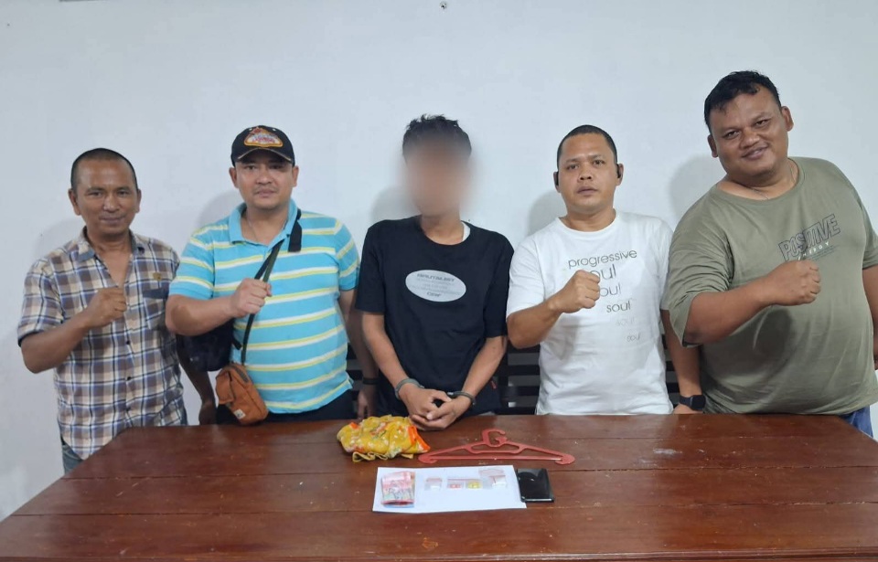 Polsek Perdagangan Ringkus Bandar Narkoba, 6 Gram Sabu Disita