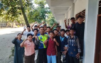 Sat Lantas Simalungun Edukasi Pelajar Soal Keselamatan Berlalu Lintas