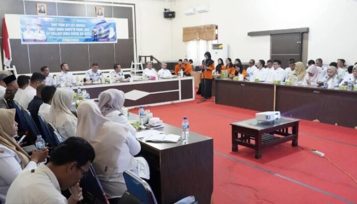 Padanglawas Gelar Rapat Forum Satu Data Dan Sosialisasi Sensus Ekonomi 2026