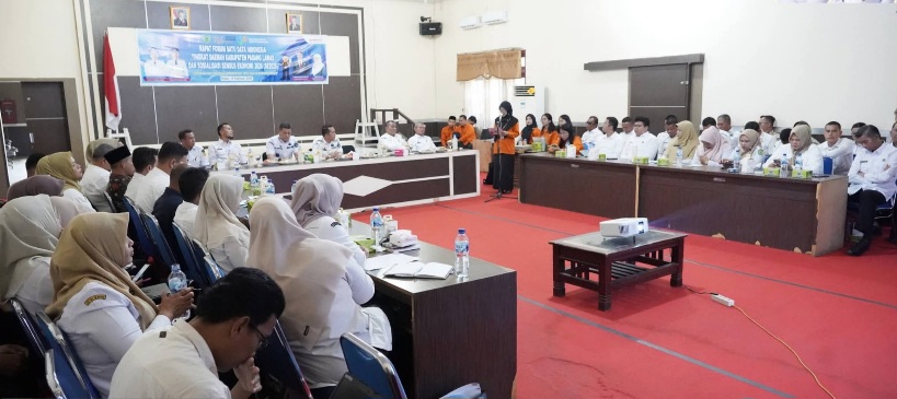 Padanglawas Gelar Rapat Forum Satu Data Dan Sosialisasi Sensus Ekonomi 2026