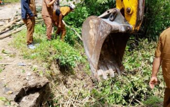 Pemkab Dairi Gerak Cepat Tangani Jalan Amblas Di Parbuluan III