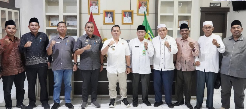 BAZNAS Padanglawas Silaturrahmi Ke Bupati, Bahas Program Zakat 2026