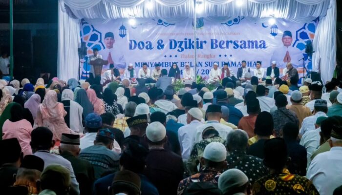 Ribuan Warga Tebingtinggi Ikuti Doa Dan Dzikir Jelang Ramadhan