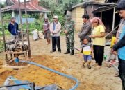 Doa Bersama Awali Persiapan Sumur Bor TMMD Di Dusun Raya Mas