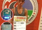 Jelang Puasa, Polres Palas Amankan Pengedar Sabu Di Hutaraja Tinggi