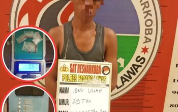 Jelang Puasa, Polres Palas Amankan Pengedar Sabu Di Hutaraja Tinggi