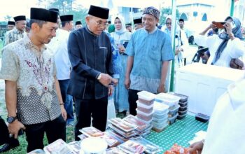 Bupati Simalungun Resmikan Kampung Ramadhan: Simbol Kebersamaan