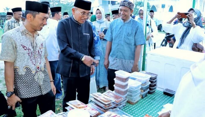 Bupati Simalungun Resmikan Kampung Ramadhan: Simbol Kebersamaan