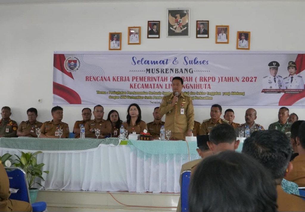 Pemkab Humbahas Gelar Musrenbang RKPD 2027 Di Lintongnihuta