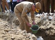 Bupati Humbahas Pasang Batu Pertama KDMP Ambobi Paranginan