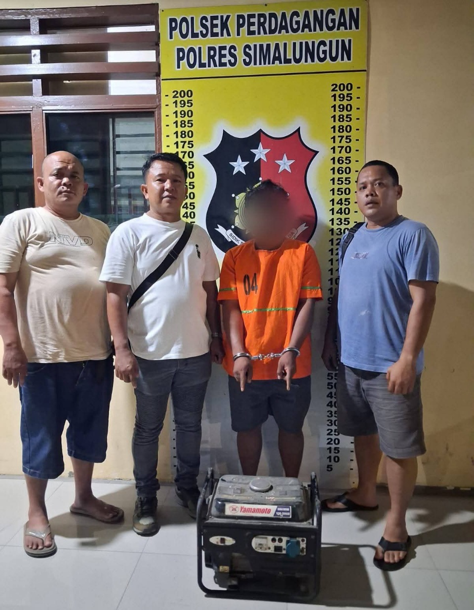 Dua Komandan Eks Brimob Bekuk Maling Genset DPO Hampir Dua Tahun