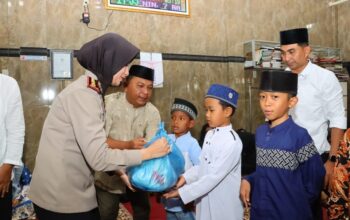 Kapolres Tebingtinggi Kenang Masa Remaja Saat Safari Ramadhan Di Masjid Tafakur