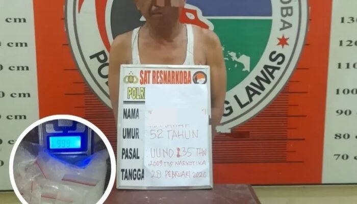 Pengedar Sabu Di Barumun Diringkus, Rumahnya Diduga Jadi Tempat Transaksi Dan Konsumsi