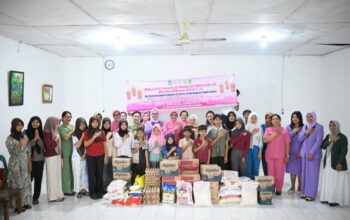 Bhayangkari Dan Istri Forkopimda Simalungun Berbagi Takjil Ke Panti Asuhan