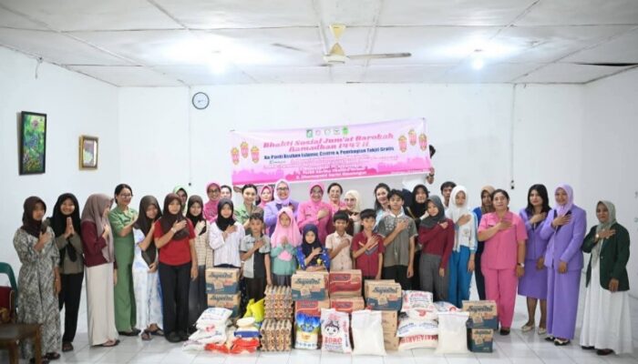 Bhayangkari Dan Istri Forkopimda Simalungun Berbagi Takjil Ke Panti Asuhan