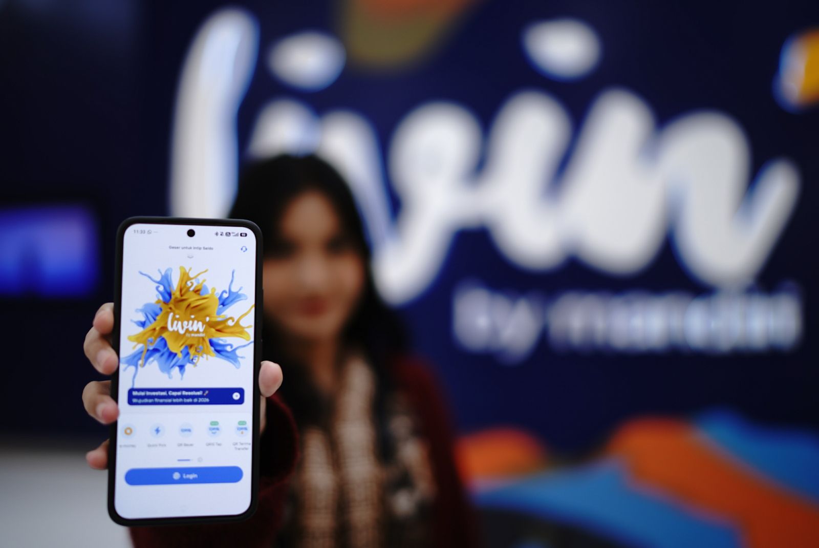 Andalan Nasabah, Akselerasi Transaksi Livin’ by Mandiri Perkuat Inklusi Keuangan