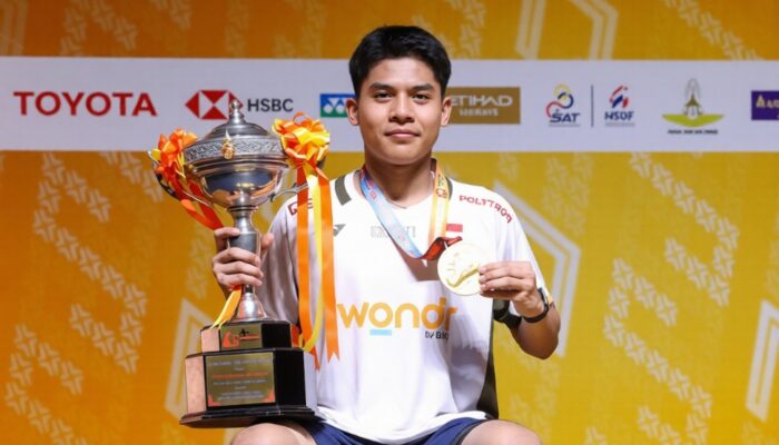 Harapan Baru M Zaki Ubaidillah Sang Juara Tunggal Putra Thailand Masters 2026