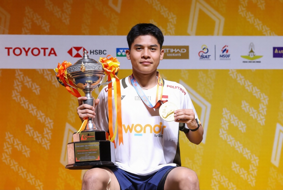 Harapan Baru M Zaki Ubaidillah Sang Juara Tunggal Putra Thailand Masters 2026