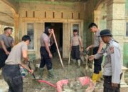 Respon Cepat Brimob Selalu Hadir di Masyarakat dalam Penanggulangan Bencana di Aceh