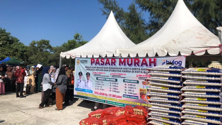 Pasar Murah Digelar di Tiga Lokasi Banda Aceh Jelang Ramadhan