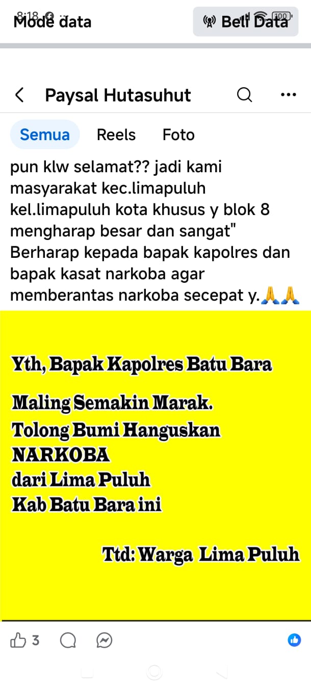 Warga Limapuluh Kota Resah, Aksi Pencurian Kian Parah, Polres Batubara Diminta Bergerak