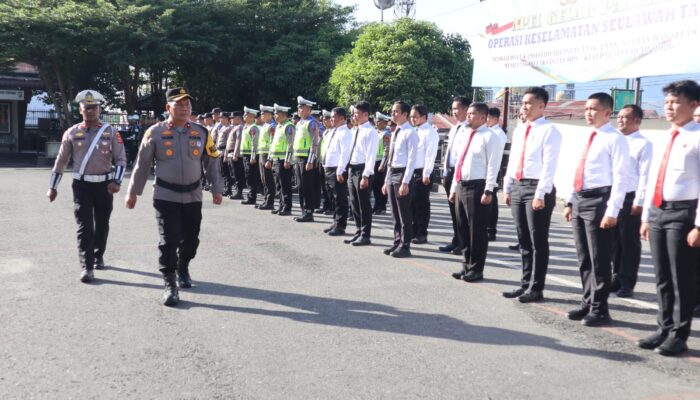 Operasi Keselamatan Seulawah 2026 Dimulai, Polres Aceh Tenggara Gelar Apel Pasukan