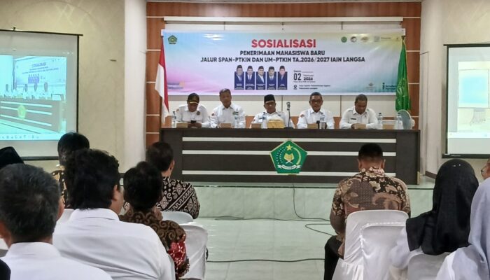 IAIN Langsa Sosialisasi PMB ke Kepala Madrasah Aliyah di Langkat