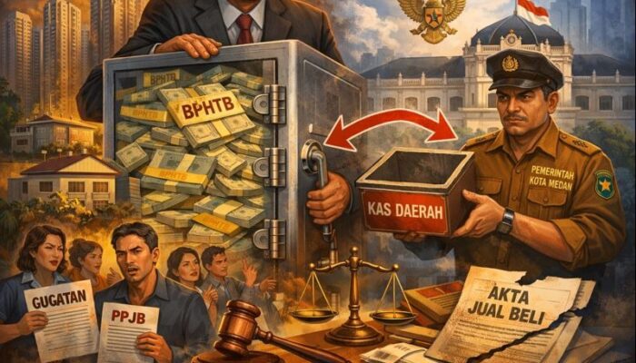 Ratusan Miliar BPHTB Podomoro Medan Diduga Belum Masuk Kas Daerah