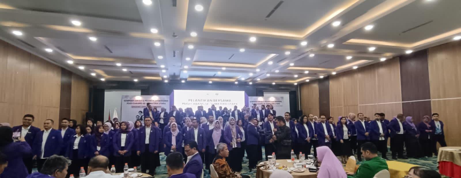 Pelantikan PDGI Cabang Se-Sumut Teguhkan Etika dan Kompetensi Dokter Gigi Di Era JKN-UHC