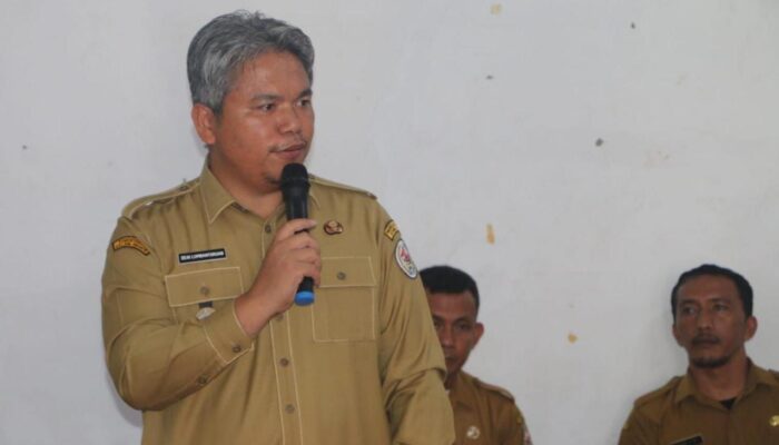 Wakil Bupati Taput Pimpin Rakor Penanganan Pascabencana di Parmonangan