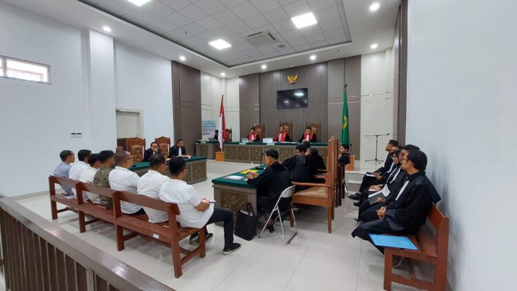 Tujuh Terdakwa Korupsi Wastafel Disdik Aceh Jalani Sidang Perdana