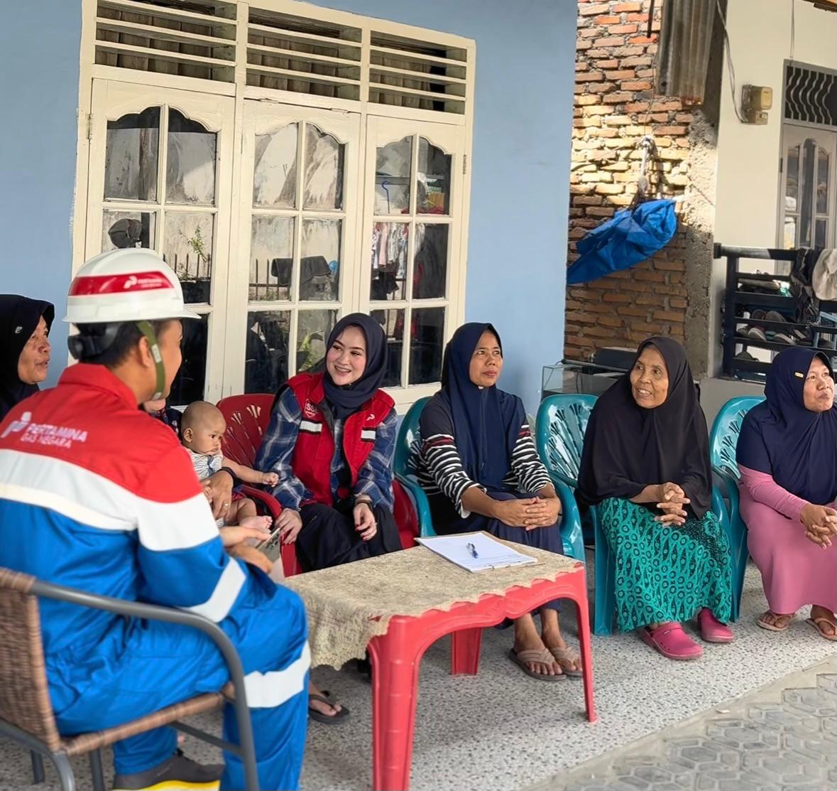 PGN Area Medan Tingkatkan Sosialisasi Keamanan Penggunaan Gas Bumi Ke Pelanggan Jargas