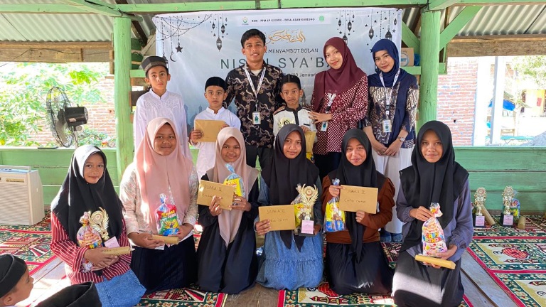 Mahasiswa Unimal Gelar Kegiatan Keagamaan Sambut Nisfu Syaban Di Asan Kareung