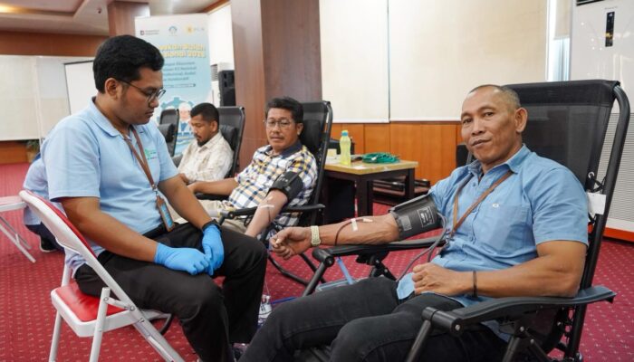 Gandeng RS Adam Malik Medan, PLN UIP SBU Gelar Donor Darah