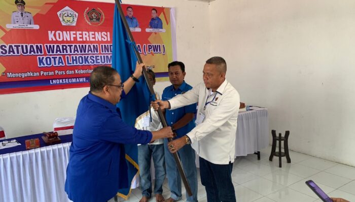 Sayuti Achmad Kembali Terpilih Secara Aklamasi Pimpin PWI Kota Lhokseumawe