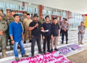 Demo Kantor Bupati Batubara, Ampera Desak APH Usut Proyek Pojok Baca 141 Desa