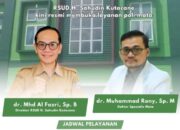 Poli Mata RSUD H Sahudin Kutacane Dibuka 6 Februari