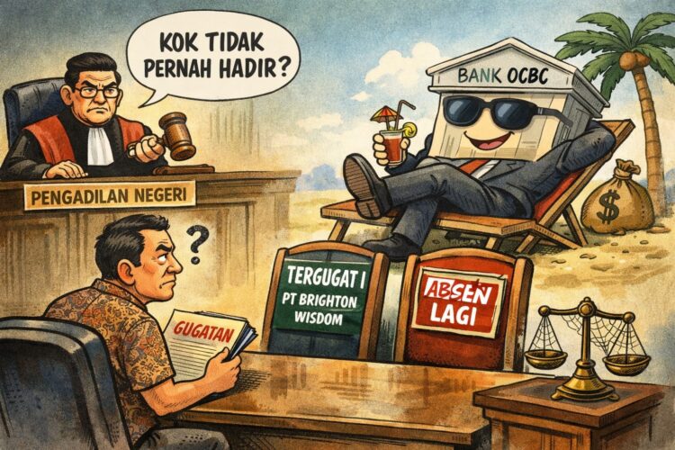 Lagi, Sidang Gugatan Paulus Tak Dihadiri Tergugat II Bank OCBC