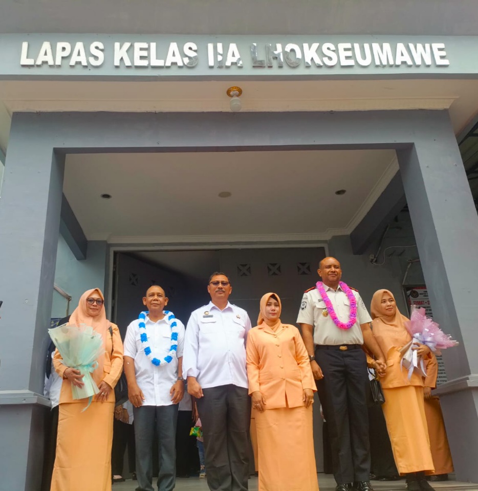 Kalapas Lhokseumawe Lepas KPLP Menjadi Karutan Sabang