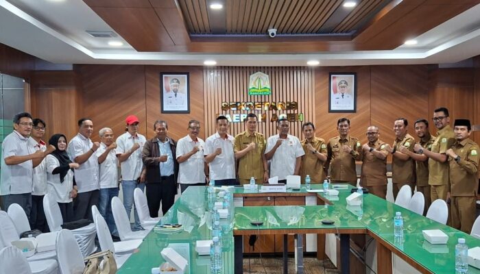 KONI Aceh Temui Sekda, Bahas Capaian Prestasi dan Anggaran