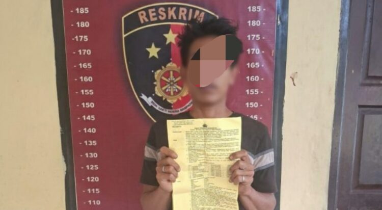 Curi Material Gudang, Warga Tanjung Morawa Dibekuk Polisi