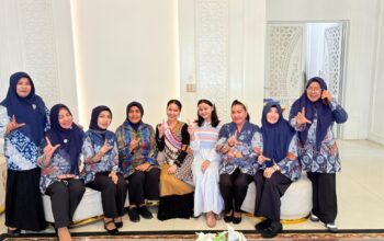 Ketua TP PKK Langkat  Dukung Ratu Morayya Di Putri Pelajar Riau 2026