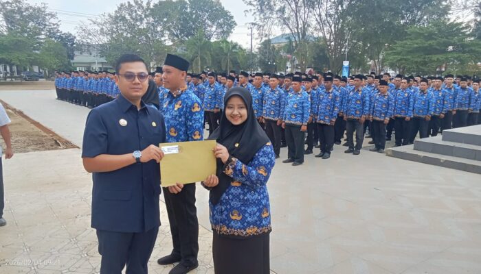 Wali Kota Langsa Serahkan SK Pengangkatan 1.352 PPPK Paruh Waktu