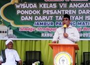 ​Camat Panyabungan Utara Hadiri Wisuda Angkatan ke-33 Ponpes Darul Tauhid Jambur Padang Matinggi