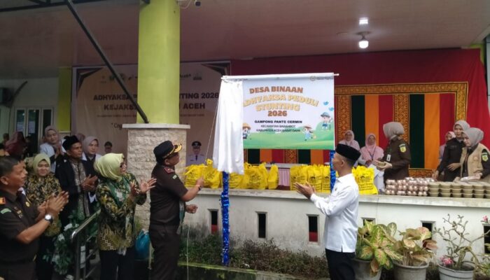 Kejati Aceh Masuk Isu Stunting, Abdya Jadi Lokasi Perdana 2026