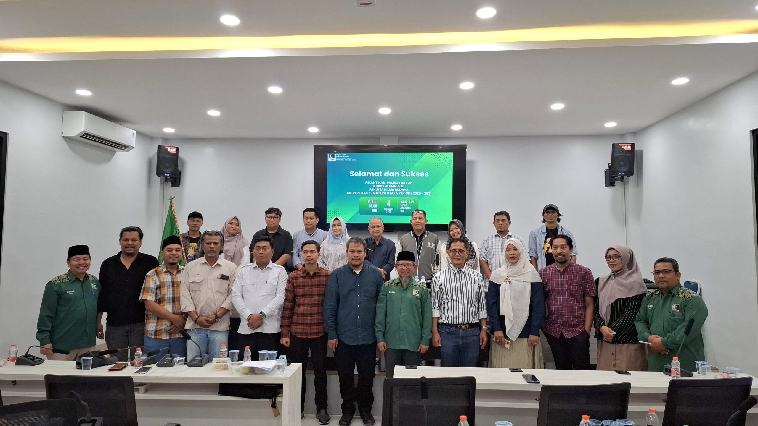 Zulfan Lubis Pimpin Majelis Rayon Kahmi FIB USU Periode 2026-2031