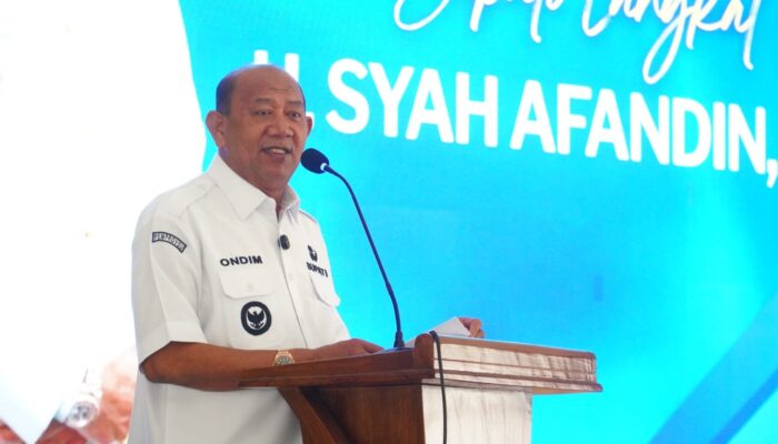 Haul Ke-18 Partai Gerindra, Syah Afandin Tegaskan Dukungan Penuh Program Presiden Prabowo