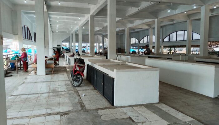 Usai Rehab, Pedagang Abaikan Pasar Gambir Tebingtinggi