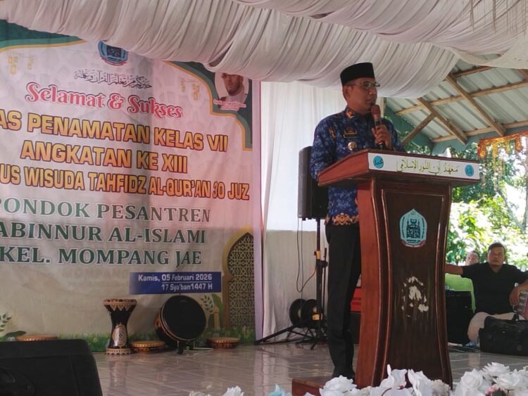 ​Hadiri Wisuda Ponpes Abin Nur, Camat Panyabungan Utara Tekankan Peran Santri Dalam Pembangunan Daerah